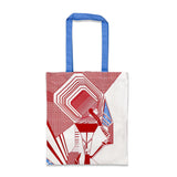 トートバッグ Architectural Space レッド